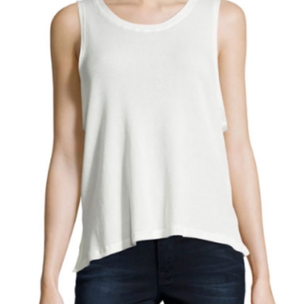 Rag & Bone Waffle-Knit Sleeveless Top